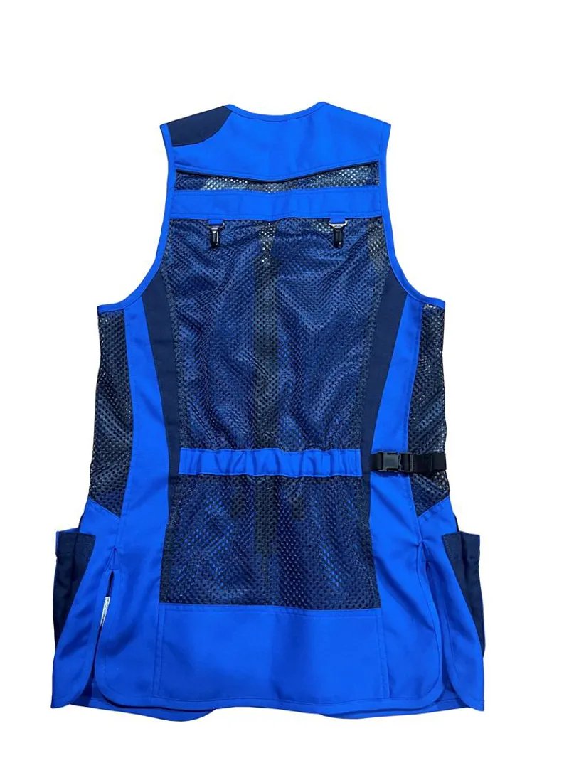 Tagami Right Handed Blue and Navy Clay Shooting Vest-1